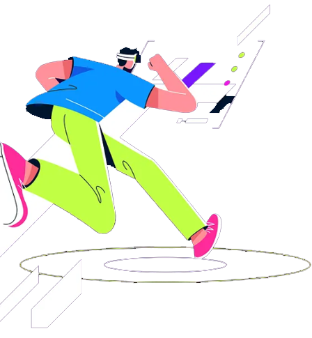 Left Person Illustration